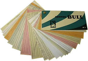 Le fichier à cartes perforées